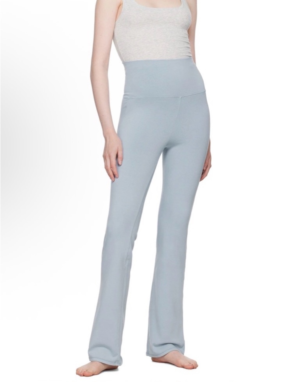 NWT SKIMS Outdoor bootcut lounge pants in denim